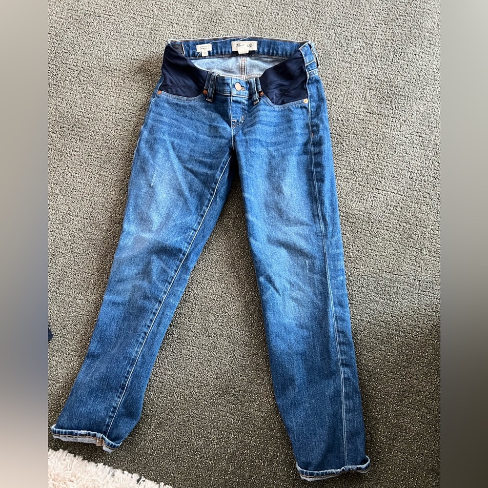 Madewell Maternity Slim Boy Jean